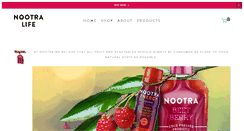 Desktop Screenshot of nootra.com